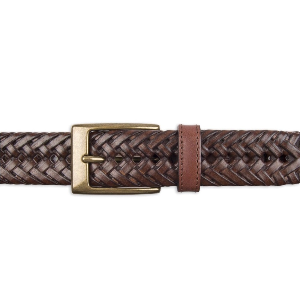 DOCKERS Woven Braided Belt - Mens